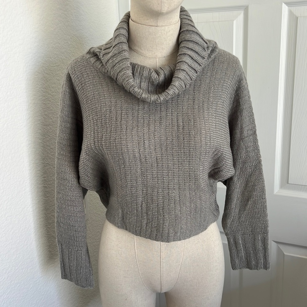 Elan midi cowl neck sweater